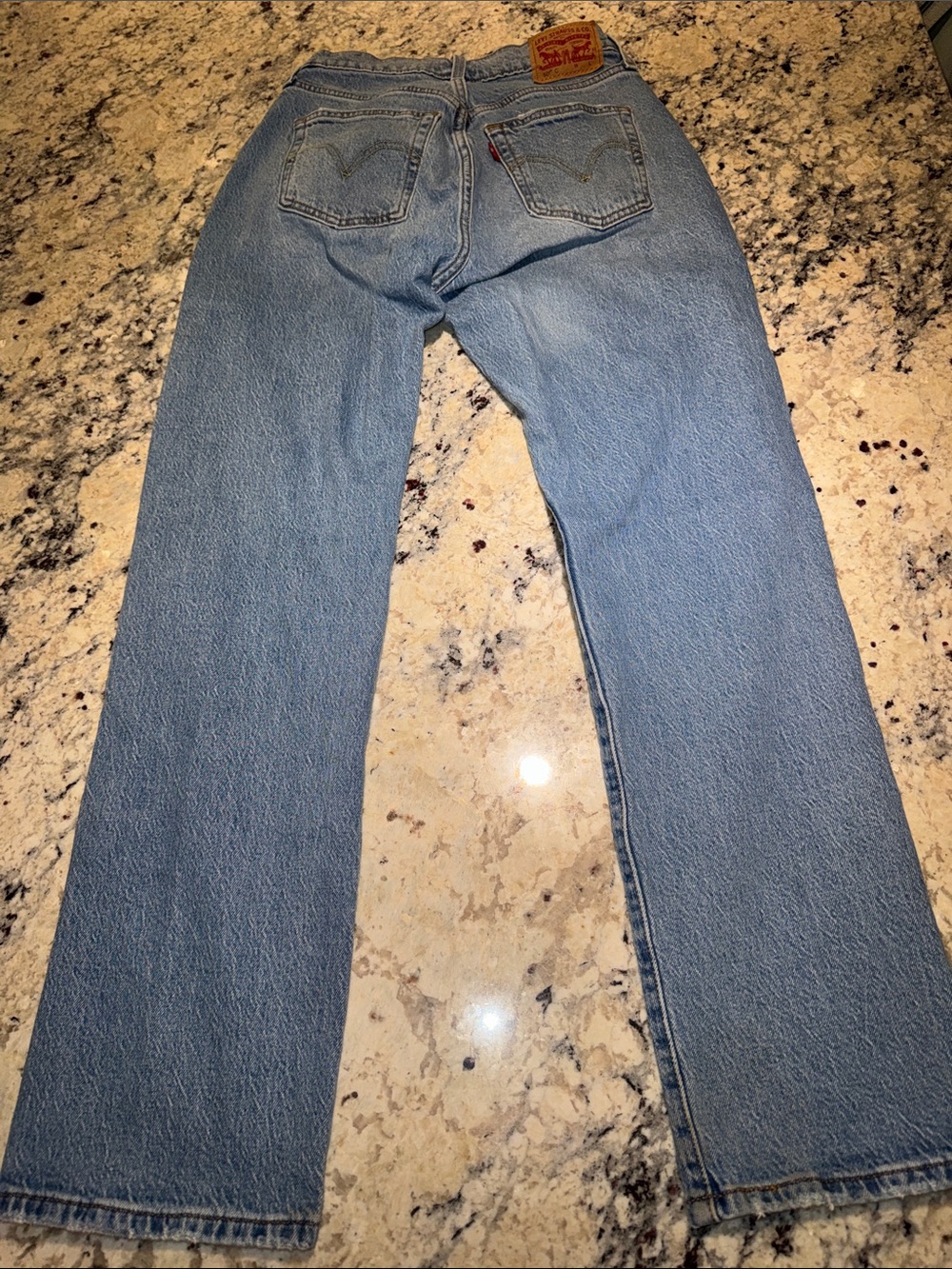 Levi's Women’s Straight Jeans — Lighter Blue Denim